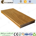 Coowin wpc extérieur en plastique recyclé plancher de bois de sciage